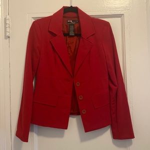 Vintage red blazer